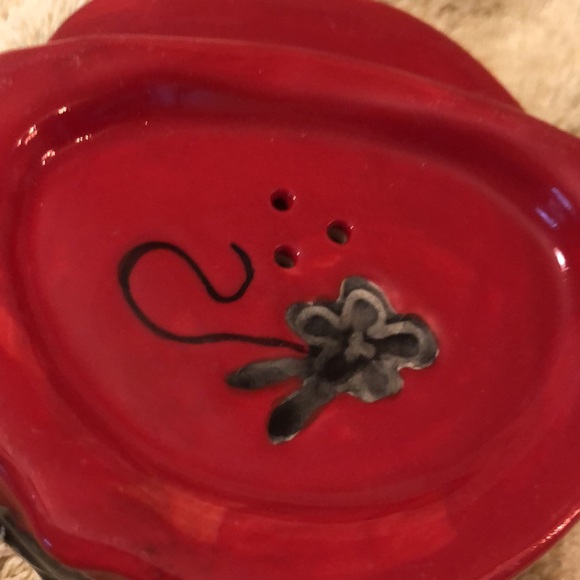 Blue Sky Clayworks Heather Goldminc 2012 Dragon/Vine Salt & Pepper 5”x5” - Picture 7 of 9